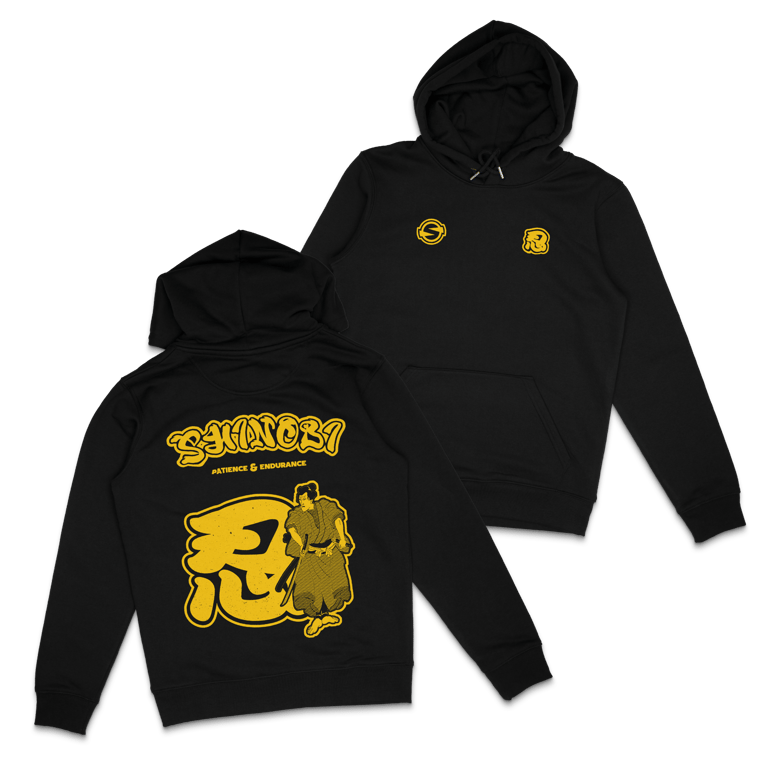 HOODIE KANJI YELLOW