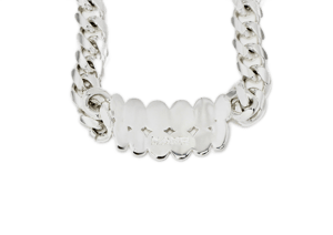 Image of SILVER TEETH NECKLACE  