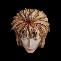 Image 5 of Labyrinth 'Jareth The Goblin King' Painted Ceramic Face Sculpture