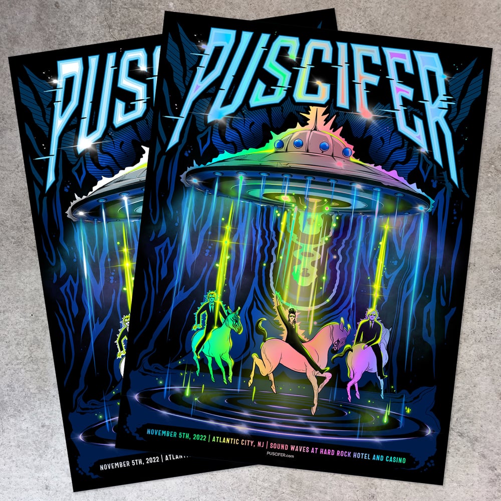 Image of Puscifer Atlantic City Posters