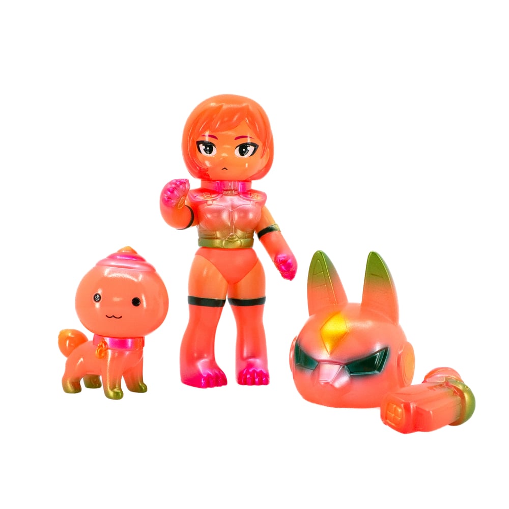 Image of Peach Girl - Kit & Momo