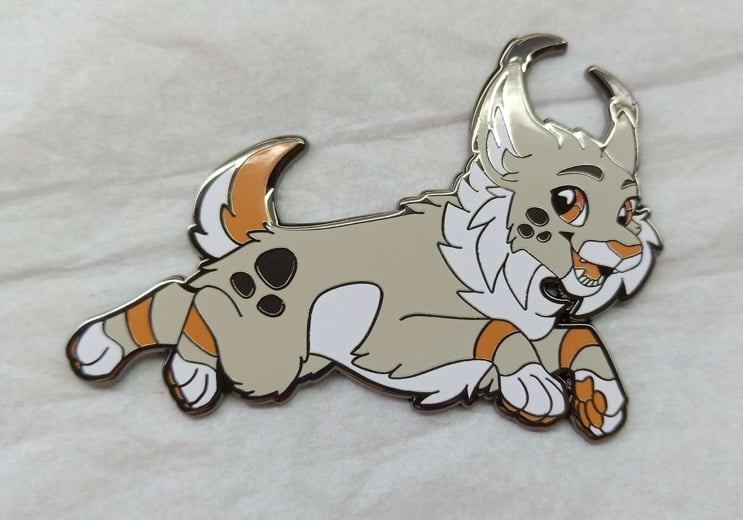 Image of Nera pin + variant (Suncloud Art)