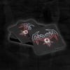 Schizophrenia - Logo beer coaster x4