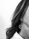 Strudel earrings - select color and length 