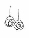 Strudel earrings - select color and length 