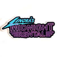 Image 1 of Lenora's Midnight Rental 4" Logo Sticker 1