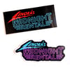Lenora's Midnight Rental Logo 3" Sticker 2 Pack