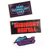 Lenora's Midnight Rental Three Inch Sticker 3 pack #2