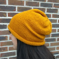 Knitted Slouchy Beanie