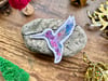 Hummingbird Waterproof Vinyl Sticker 