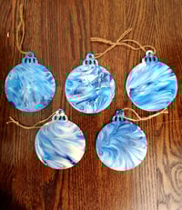 Blue Ornament Set