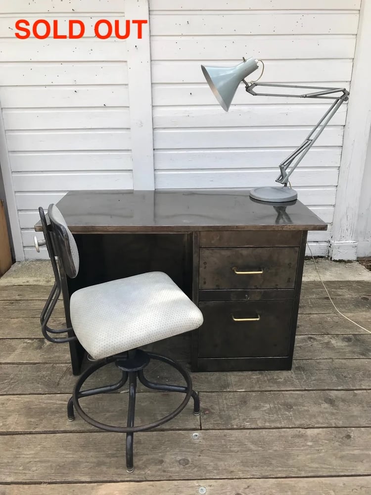 Image of Petit bureau industriel années 50, probablement Ronéo