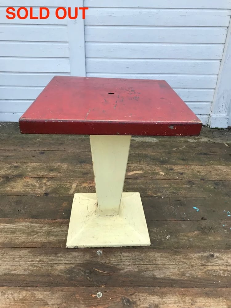 Image of Rare petite table Tolix Kub