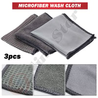 Image 5 of 9pcs Car Wash Cleaning Kits Microfiber Auto Detailing Washing Tools Towels Blush Sponge Wash Glove P