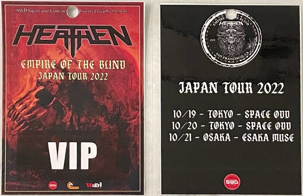 Japan Tour 2022 Laminate - VIP