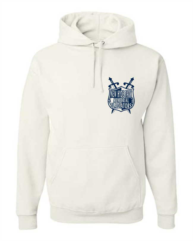 NHP Memorial Hoodies- White & Navy | 27EastDesigns