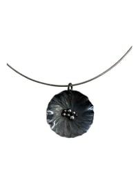 Image 1 of Small Silver blossom pendant 