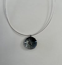 Image 2 of Small Silver blossom pendant 