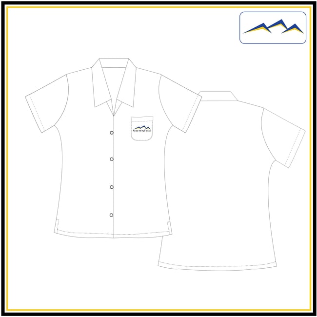 Girls/Ladies Formal Blouse - White $36.95