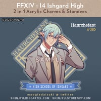 Image 1 of FFXIV I4 : Haurchefant [2 in 1 Charm & Standee](PRE-ORDER)