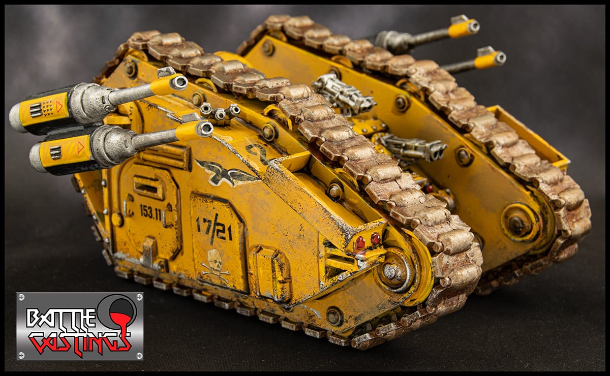 BC002; Lang Pattern Assault Tank BattleCastings