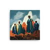 SERMON ON THE MOUNT 16 X 16 CANVAS ART