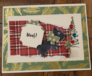 Image of Scotty Dog Christmas