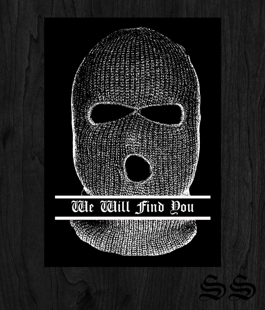 Image of We Will Find You Flag