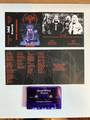 Image of Crematory  "Denial " Cassette Tape - LOW AMOUNTS