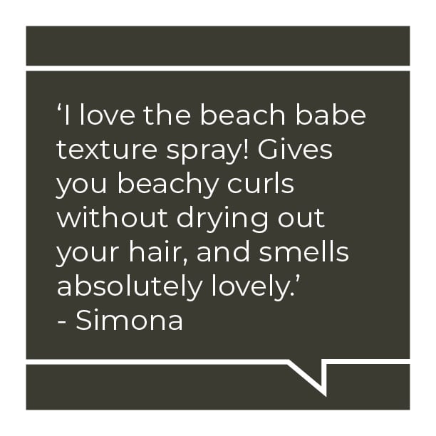 beach babe texture spray