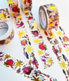 Comic Fiends Gold Foil Washi Tape