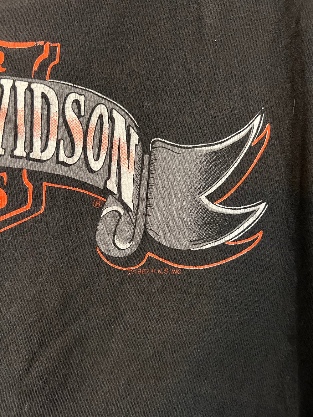 Vintage Sacramento Harley Davidson Tee (XL)