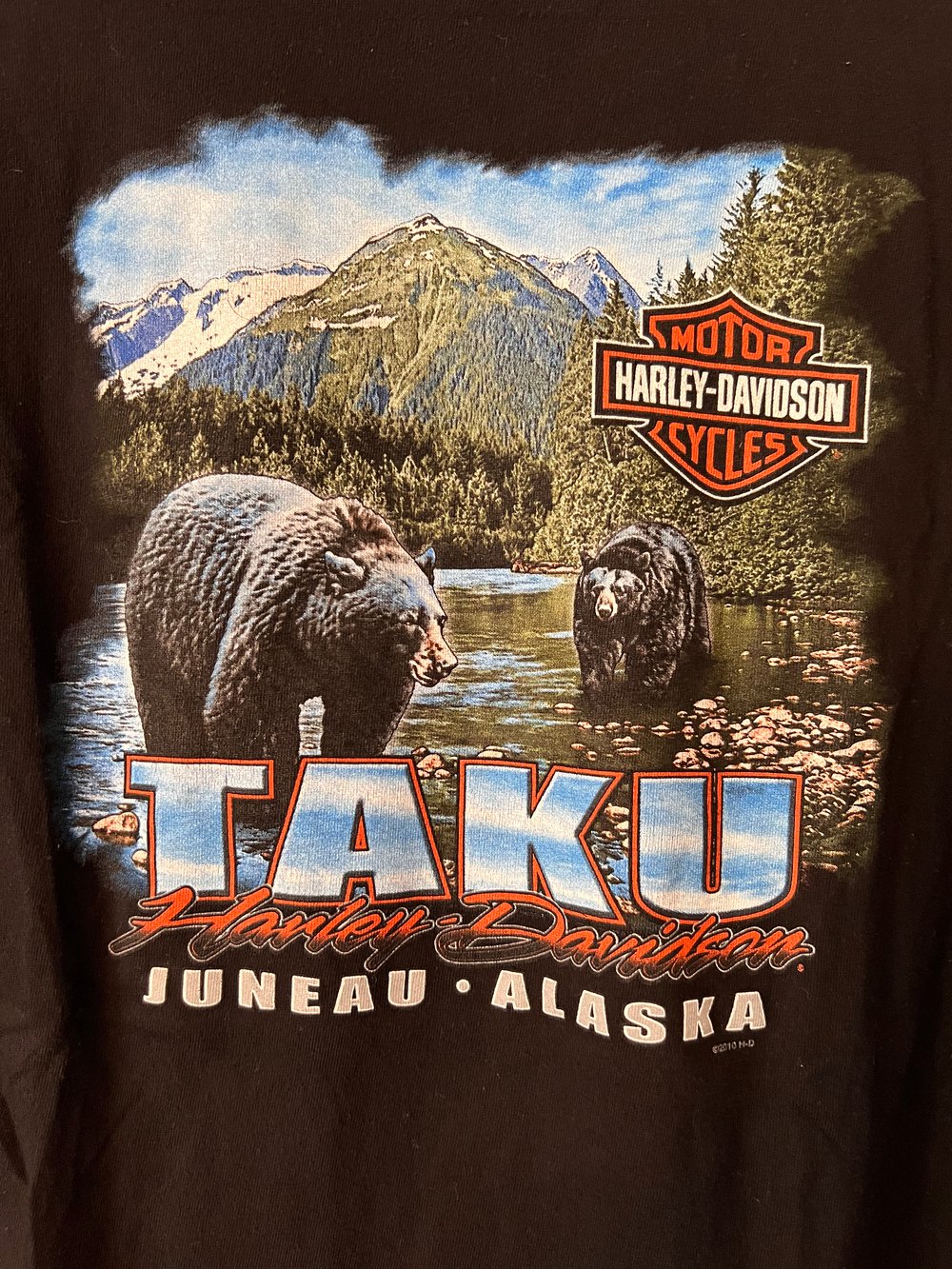 Y2K Juneau Alaska Harley Tee (L)