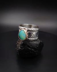 Image 3 of Opal lotus ring