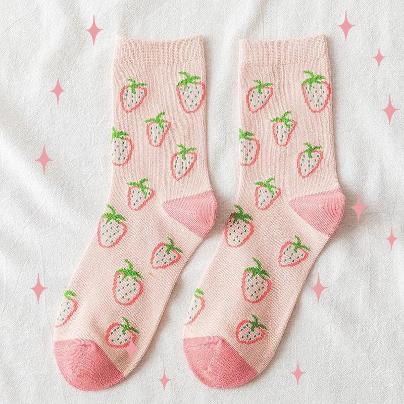 Image of STRAWBERRY DELIGHT SOCKS