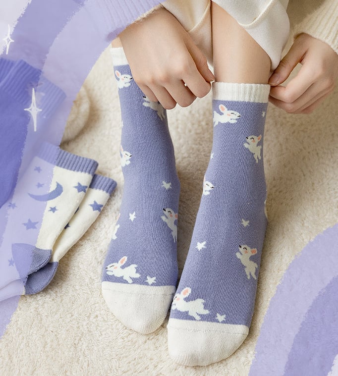 Image of BUNNY DARLING SOCKS