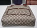 Image of Vtg. Gucci Brown Monogram Tote Bag. 