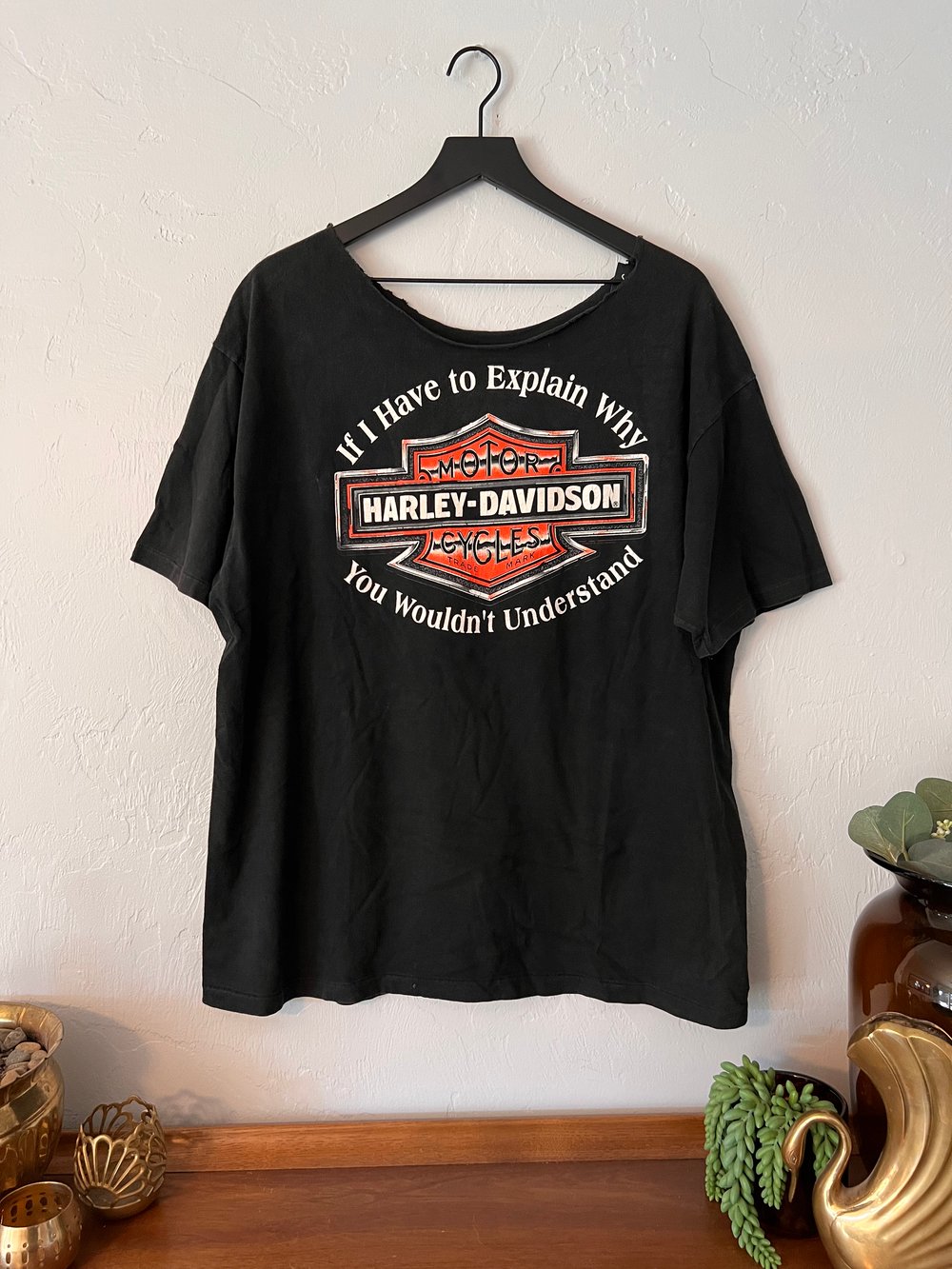 Vintage ‘If I Have to Explain’ Harley Tee (XL)