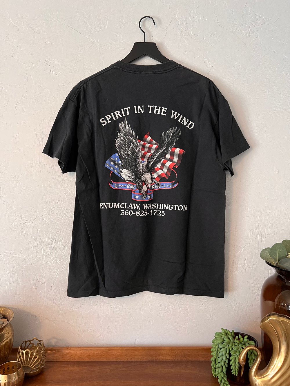 Vintage Follow the Wind Harley Tee (L)