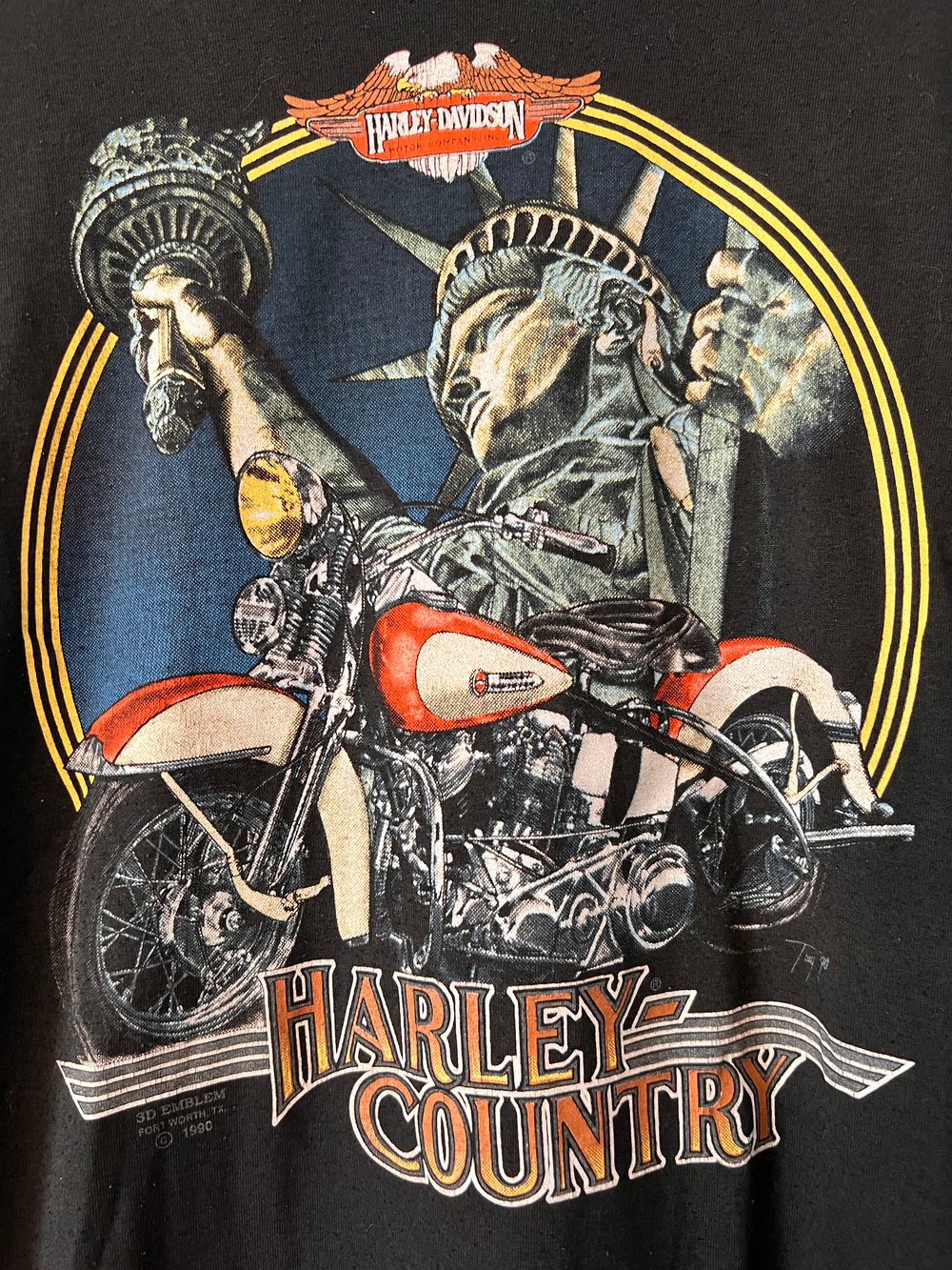 Vintage Harley Country Harley Tee (XL)