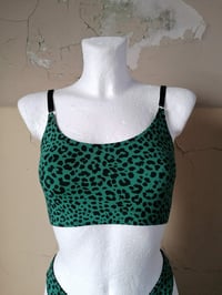 Image 3 of Green Leo Cotton Bralette