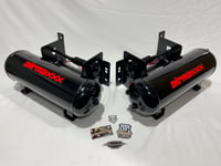 Image 1 of DTC Series Side Mount Bracket  x  Airmaxxx Dual Tank / Compressor Bundle 