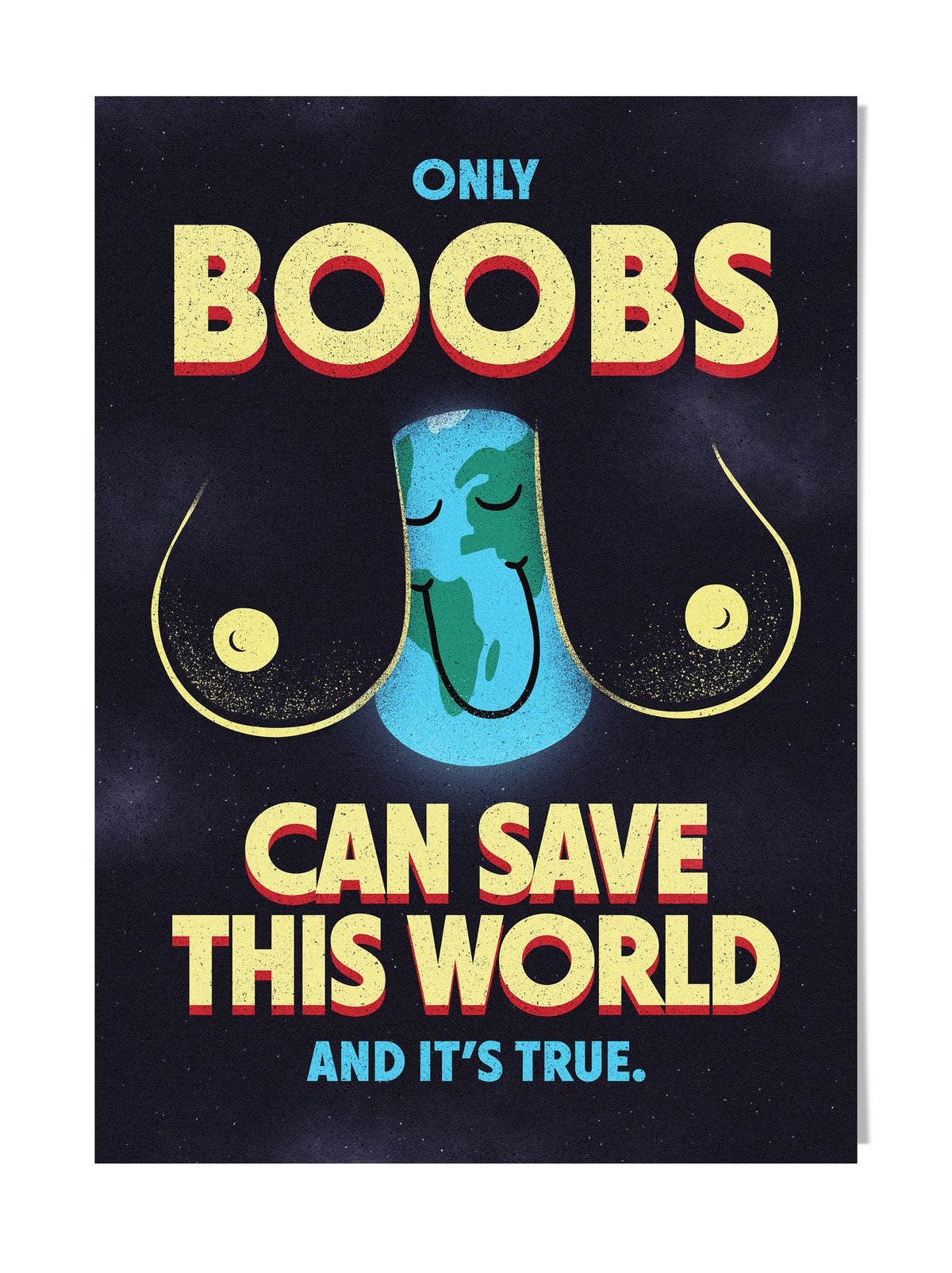 Image of Only boobs can save this world