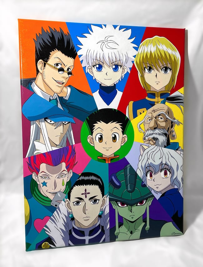 Aesthetic Leorio Hunter X Hunter Paint By Numbers - Numeral Paint Kit