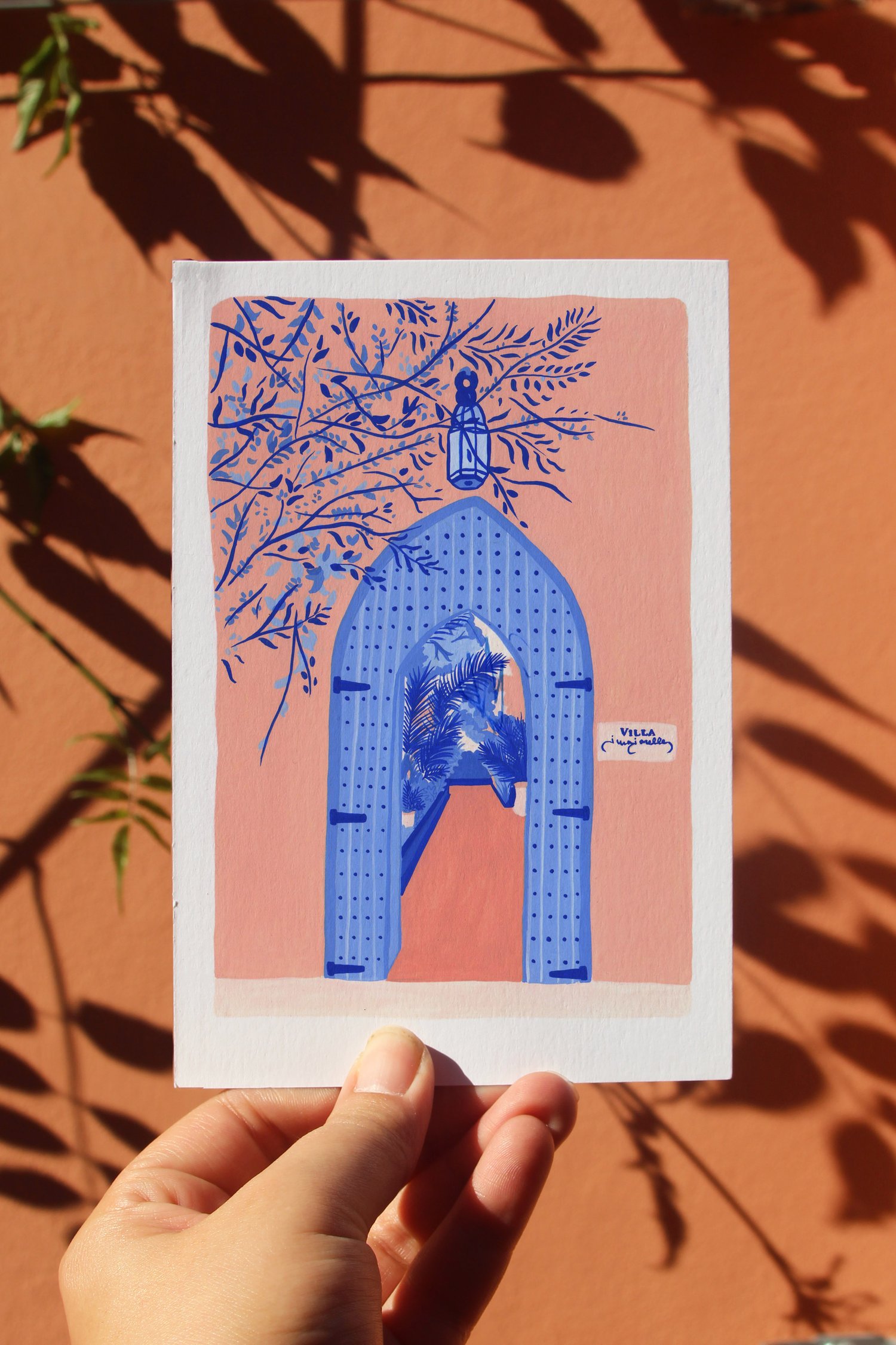 La porte de la villa