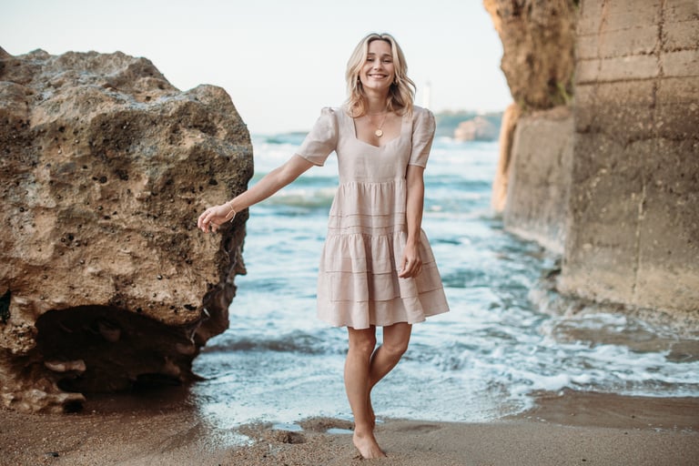 ROBE JULIETTE - BLUSH Image 5