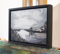 Image 3 of River Nocturne - Framed Original