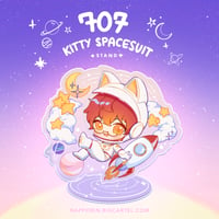 707 Kitty Spacesuit Stand