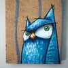Blue Owl Looking On