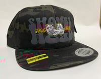 Shovel Head Embroidered - Camo/Orange